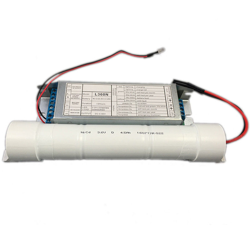 Customized Rechargeable Emergency Conversion Kit For LED Lamps with Electronic Driver