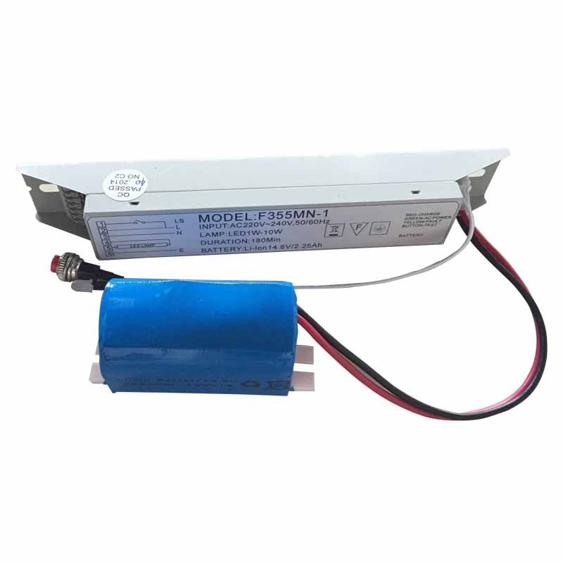 LED 비상등 전원 공급 장치 리튬 이온 배터리 14.8V 2.25Ah 3시간 F355M