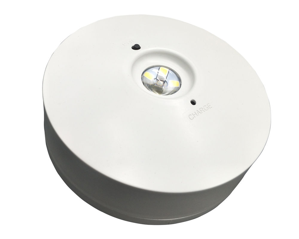 IP20 SMD LED 원형 재충전 가능한 비상 조명 배터리 백업 3 시간 운영 L114N