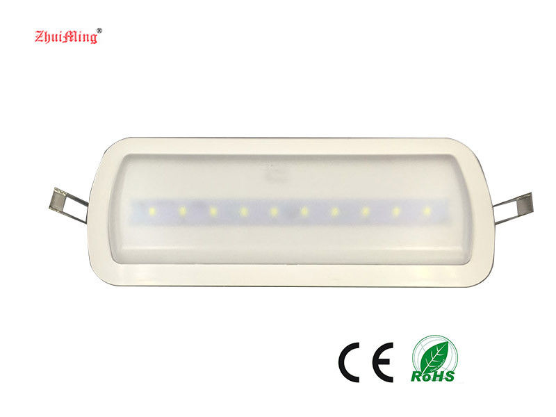 비상 재충전 가능한 LED 조명 Ni-Cd 배터리 방화 방지 ABS 3 시간 L119N-B