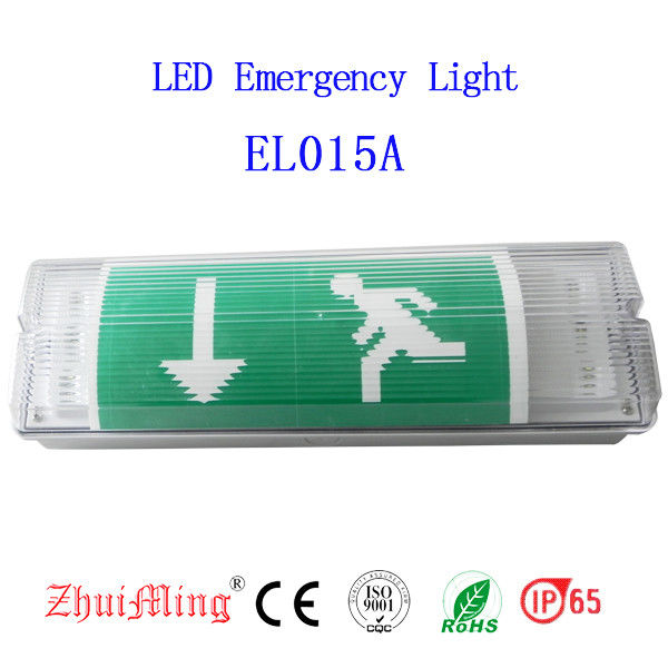 장착된 방수 비상 구획 조명 벽 표면 LED 야외 습기 위치 IP65 EL015AMN