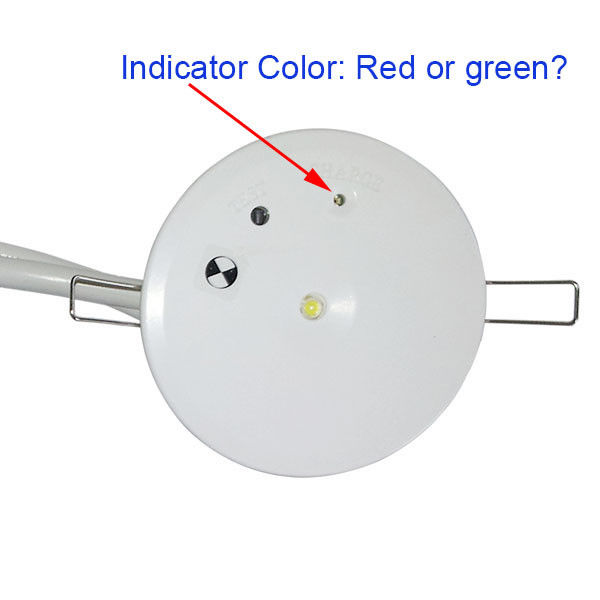 천장 내장 3 와트 SMD LED 재충전 가능한 쇼핑몰 비상 조명