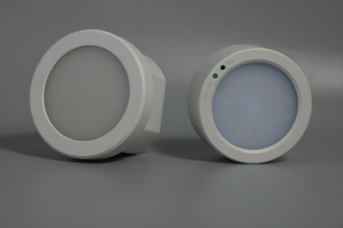 IP65 재충전 가능한 3W LED 비상 다운라이트 3 년 보증 Ni-Cd 배터리 L128MN-B