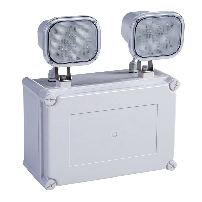 높은 루멘 2x6W LED 쌍둥이 반점 비상등 수명 3년 보증 50000 시간