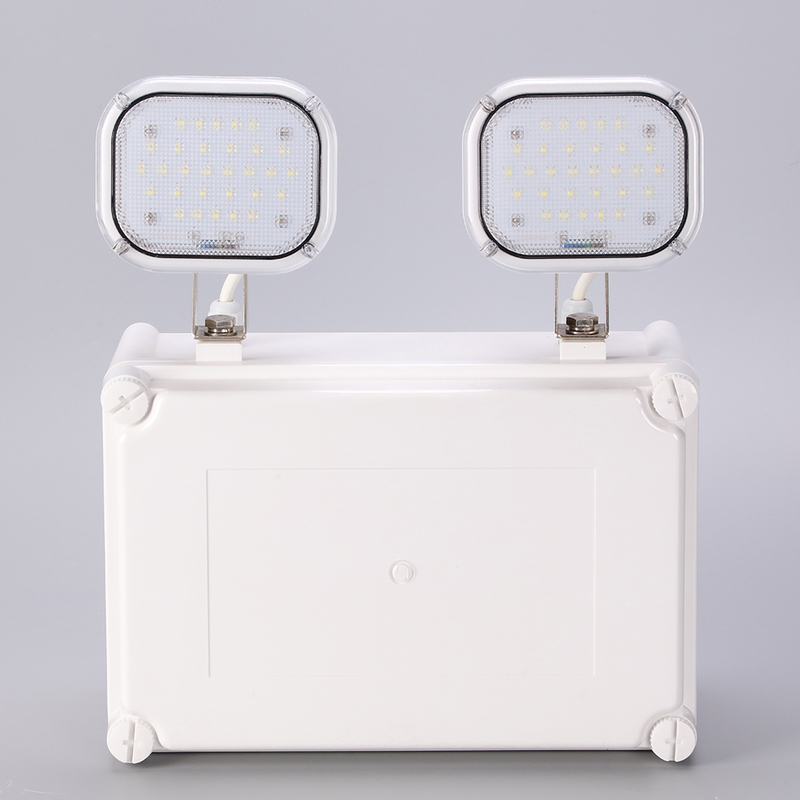 높은 루멘 2x6W LED 쌍둥이 반점 비상등 수명 3년 보증 50000 시간