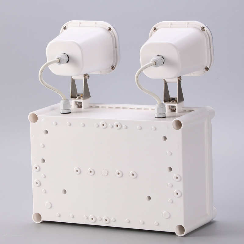 높은 루멘 2x6W LED 쌍둥이 반점 비상등 수명 3년 보증 50000 시간