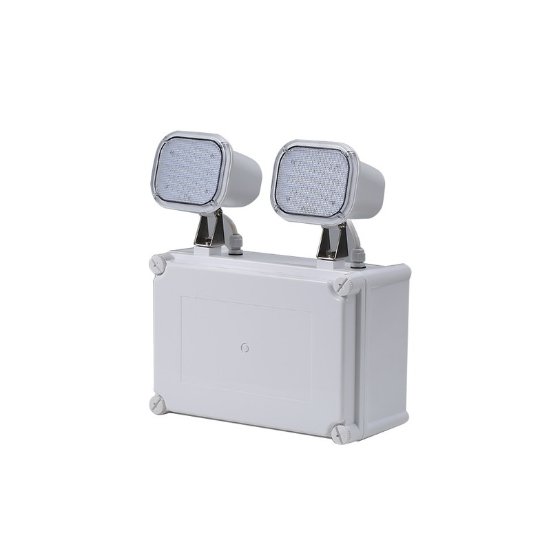 높은 루멘 2x6W LED 쌍둥이 반점 비상등 수명 3년 보증 50000 시간