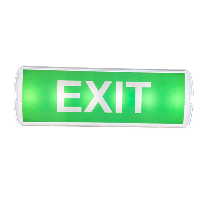 220V 표면 장착형 LED 충전식 비상등, 3시간 백업 및 플라스틱 재질