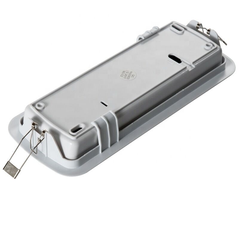 3W 벽에 장착 된 및 천장에 꽂힌 LED 재충전 가능한 비상 조명 3 년 보증 및 180 분 백업