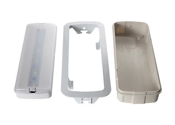 벽 매립형 LED 충전식 비상 조명기구 (배터리 백업 3시간 작동) L116M-C1