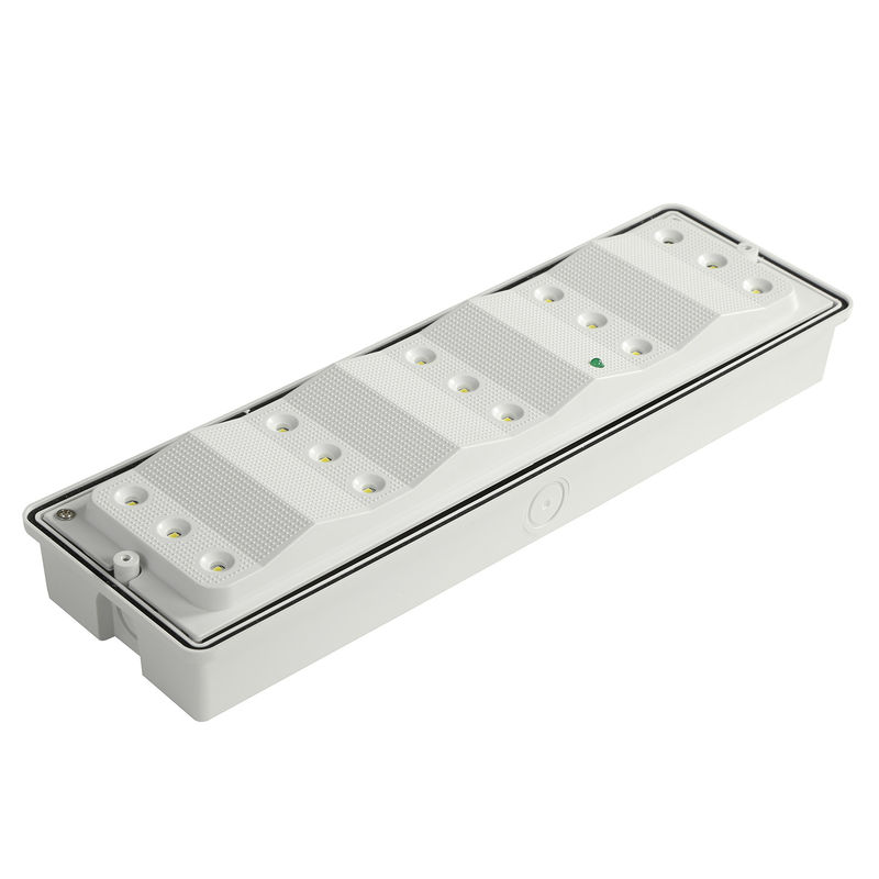방수 LED 비상 조명 방화 ABS 케이스 PC 디퓨저 15pcs 2835 SMD IP65 L102M