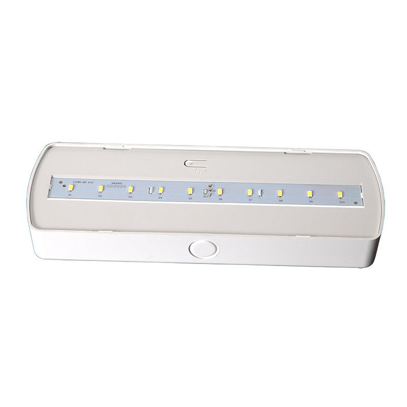 10pcs SMD 5730 LED 및 3.6V 1.8Ah Ni-Cd 배터리가 포함된 난연성 ABS LED 비상등