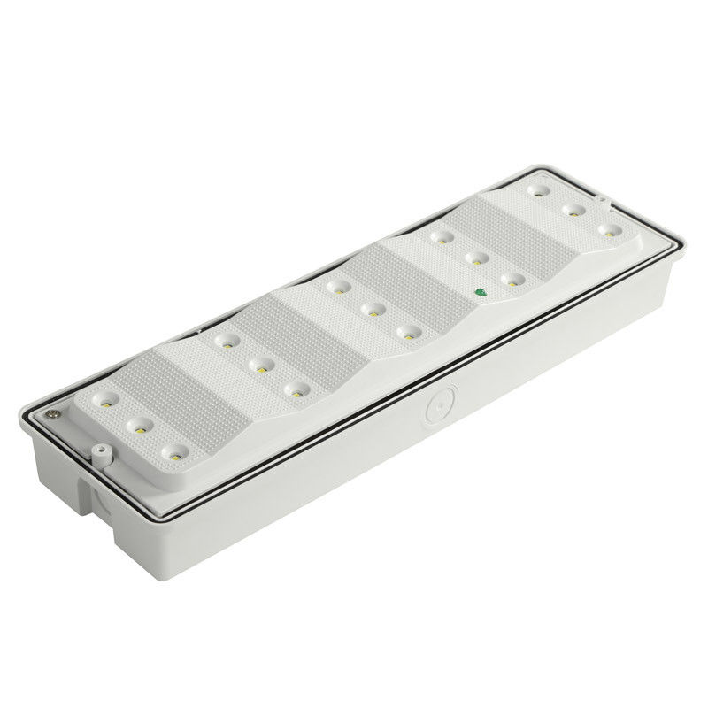 상업용 건물 야외 LED 배터리 백업 기상 보호 비상 조명 110V 127V IP65 EL015AN