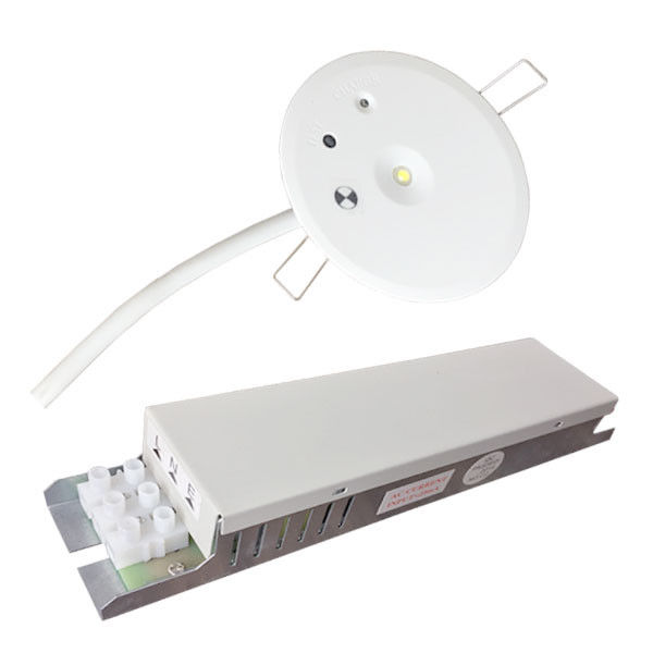1W SMD 화이트 LED 220V 배터리 백업과 함께 틈새 천장 비상 조명 상업 건물 IP20