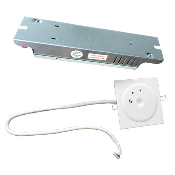 사용자 지정 IP45 유지보수되지 않은 1W LED 재충전 가능한 배터리 백업 PC 플레이트