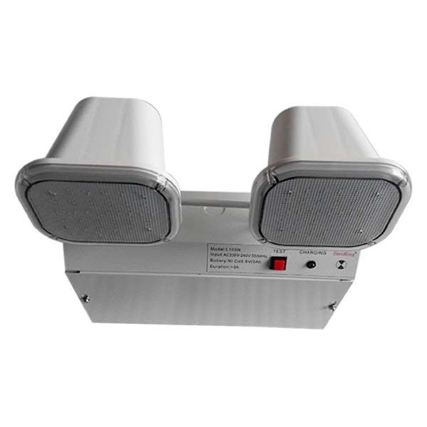 3년 보증 220V-240V 쌍성점 비상 조명 3시간 지속시간 및 강철 케이스
