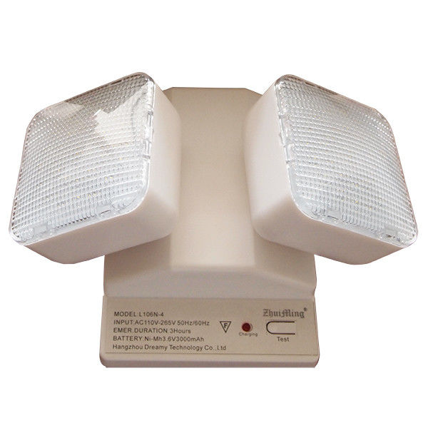 벽에 장착 된 LED 쌍 점 비상 조명 3.6V Ni-Cd 배터리 IP20 TL030CN